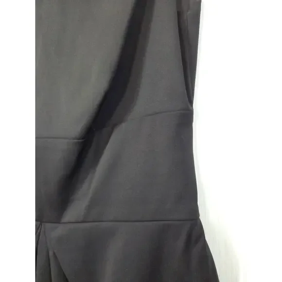 Brooks Brothers Loro Piana Italy Black Wool Sleeveless Classic Dress, Size 10 - Picture 6 of 15
